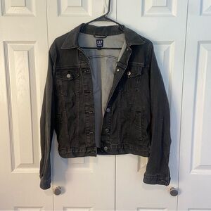 Gap Black Denim Jakcet